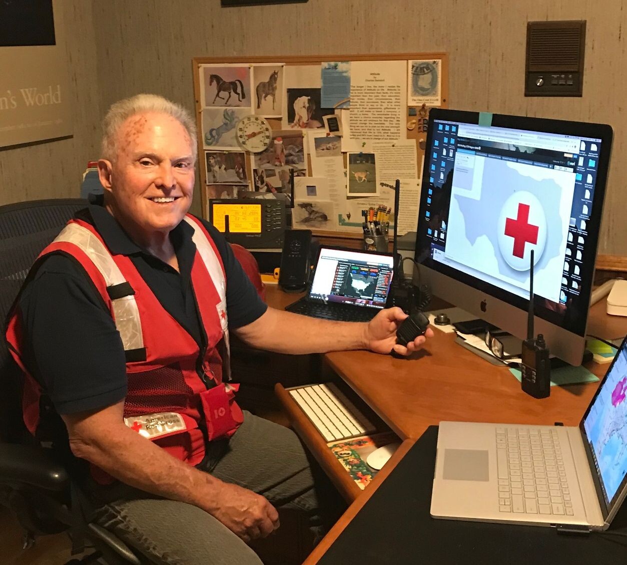 Rik at his home station