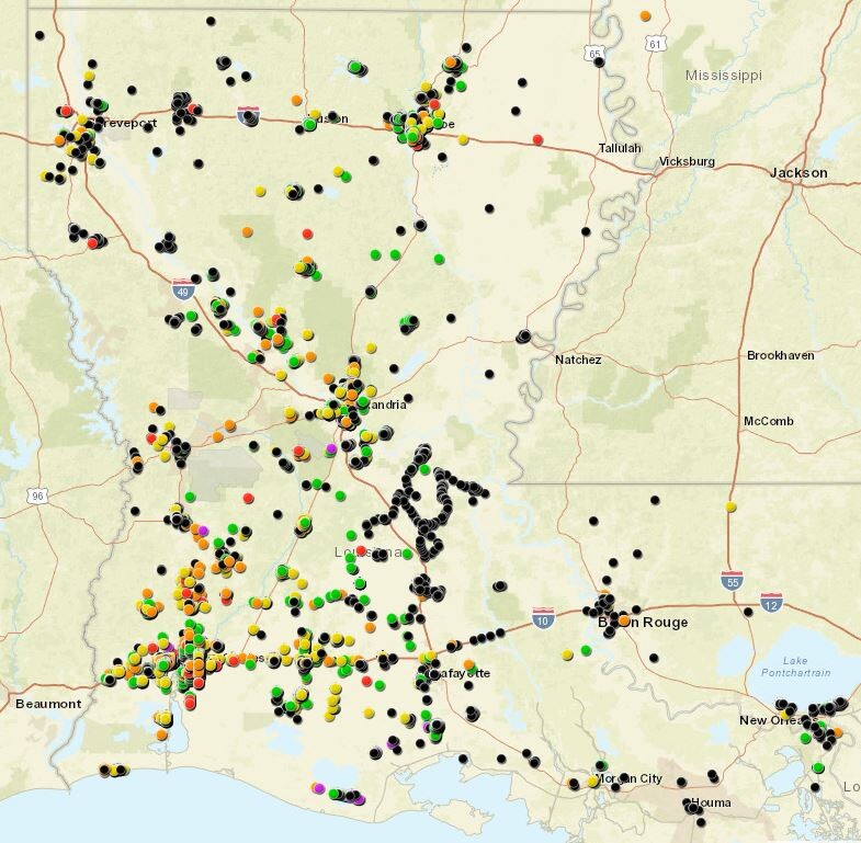 Laura Damage Assessment Map